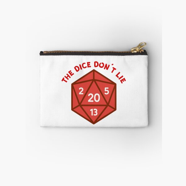 Item preview, The Dice Don't Lie Dungeons and Dragons D20 designed and sold by heyhuecreatives.