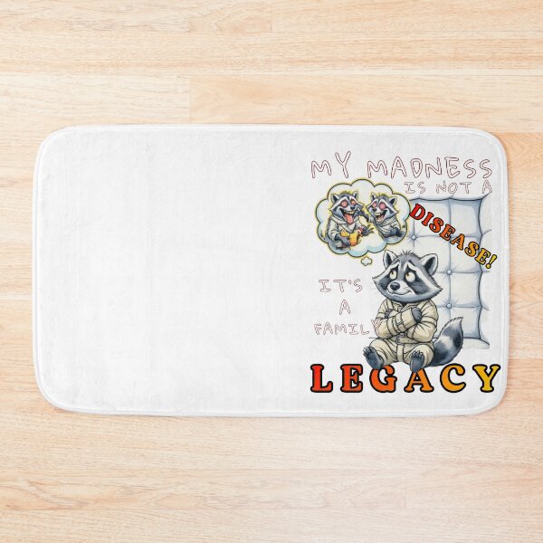 Item preview, My madness is a family legacy. Funny family cartoon raccoon design. designed and sold by Creative-Sanc.