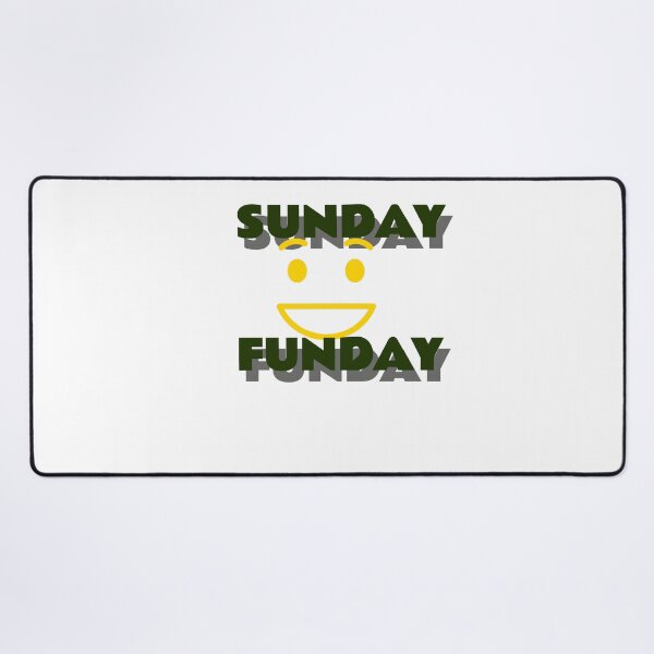 Item preview, Sunday Funday Happy Smiley Face Positive Weekend Quote designed and sold by tineldesign.