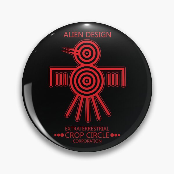 Item preview, Extraterrestrial Crop Circle Corporation Alien Design 107 designed and sold by MagicEyesOnly.