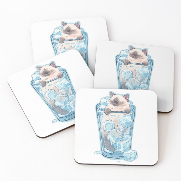 Item preview,  Sleepy Siamese Cat Summer Chill designed and sold by Moody Vibes Studio.