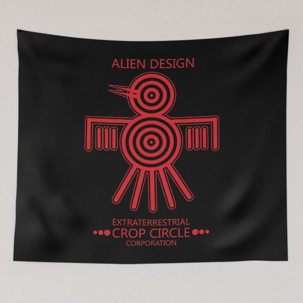 Item preview, Extraterrestrial Crop Circle Corporation Alien Design 107 designed and sold by MagicEyesOnly.