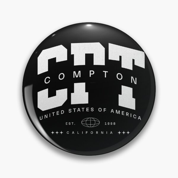Item preview, Bold Compton California Streetwear Athletic Typography Design designed and sold by WestCoastLegacy.