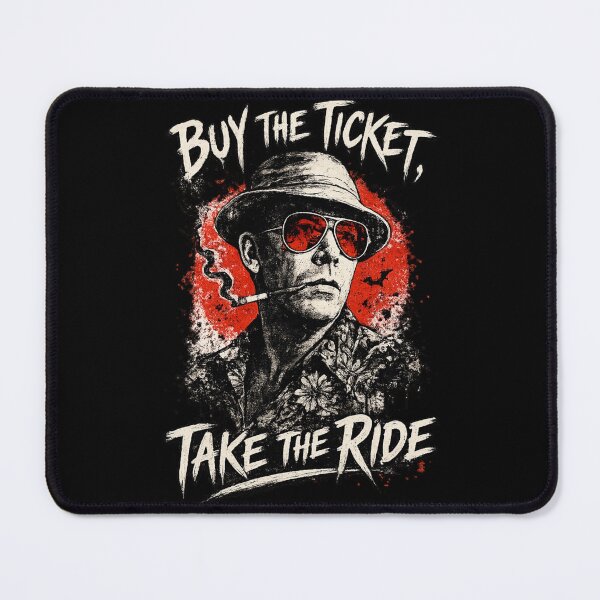 Item preview, Buy The Ticket, Take The Ride Fear & Chaos Vintage Graphic Shirt designed and sold by ThreadTheory976.