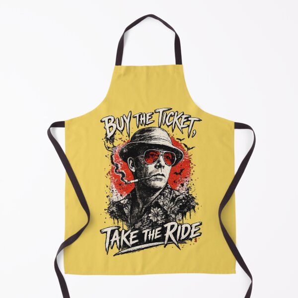 Item preview, Buy The Ticket, Take The Ride Fear & Chaos Vintage Graphic Shirt designed and sold by ThreadTheory976.