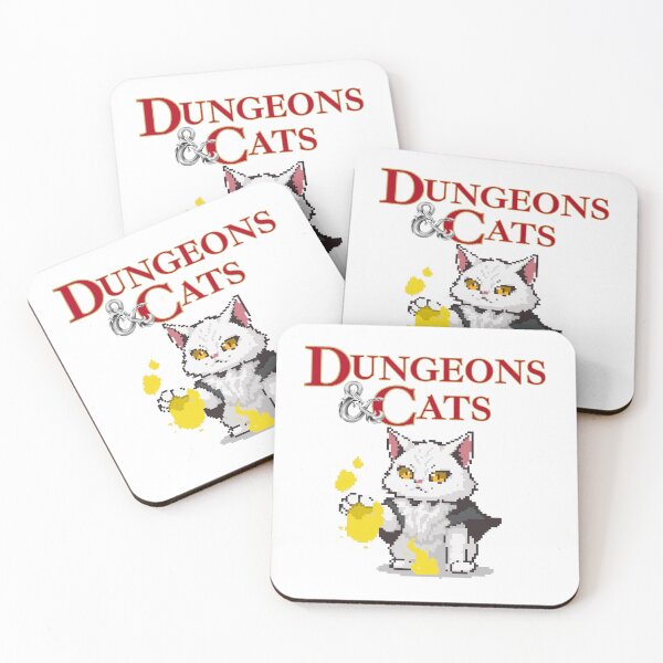 Item preview, Wizard Cat Casting Spells Dungeons and Dragons designed and sold by heyhuecreatives.