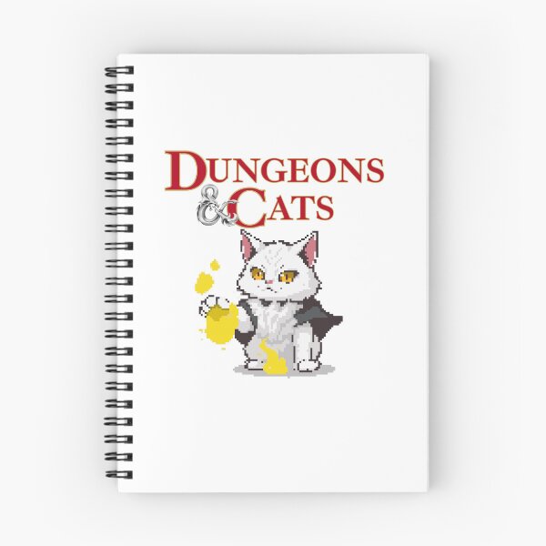 Item preview, Wizard Cat Casting Spells Dungeons and Dragons designed and sold by heyhuecreatives.