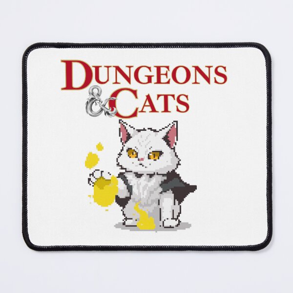 Item preview, Wizard Cat Casting Spells Dungeons and Dragons designed and sold by heyhuecreatives.