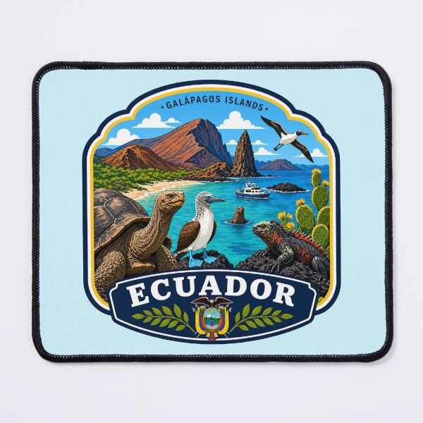 Item preview, Ecuador, Galápagos Islands Unique Wildlife Paradise designed and sold by Myra365Art.