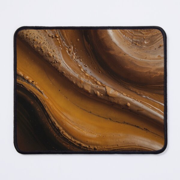 Item preview, Liquid Terracotta and Espresso Tactile Abstract designed and sold by Glitchart66.