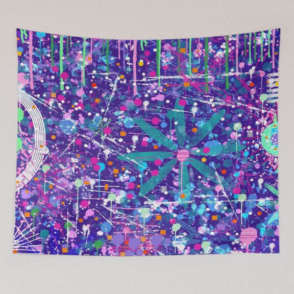 Item preview, Maximalist Abstract: Too Much on my Mind designed and sold by DanielleGensler.