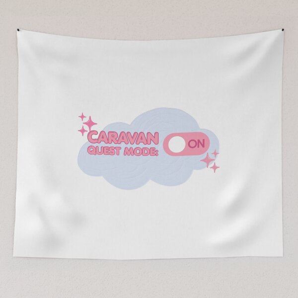 Item preview, Caravan Quest Mode On Cozy Travel Design designed and sold by heyhuecreatives.