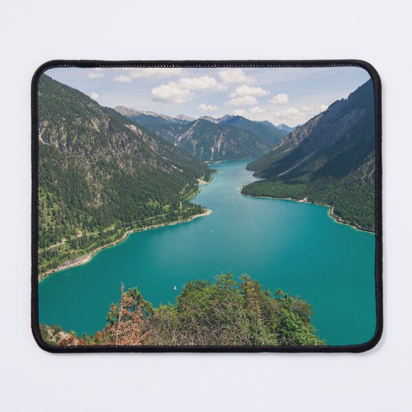 Item preview, Plansee, Tyrol, turquoise mountain lake, Austria, landscape photography designed and sold by Storbeck Fotografie .