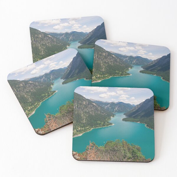 Item preview, Plansee, Tyrol, turquoise mountain lake, Austria, landscape photography designed and sold by Storbeck Fotografie .