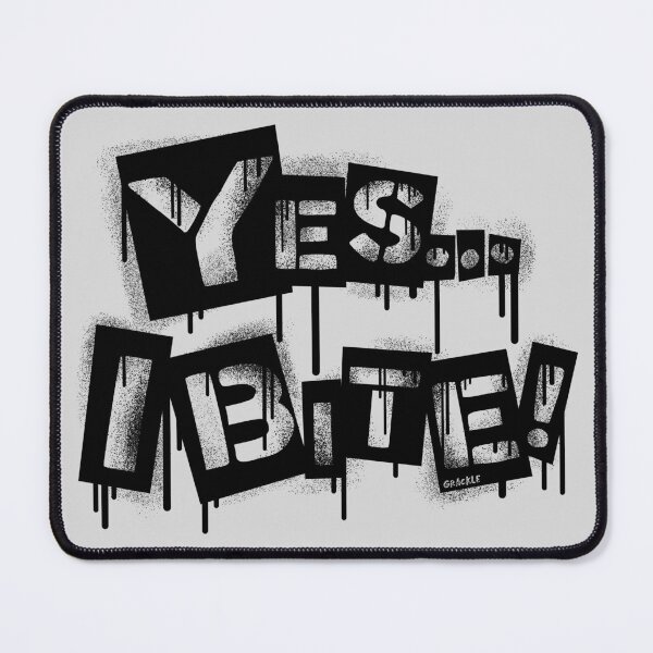Item preview, Yes, I Bite! (Black Version) designed and sold by JanGrackle.
