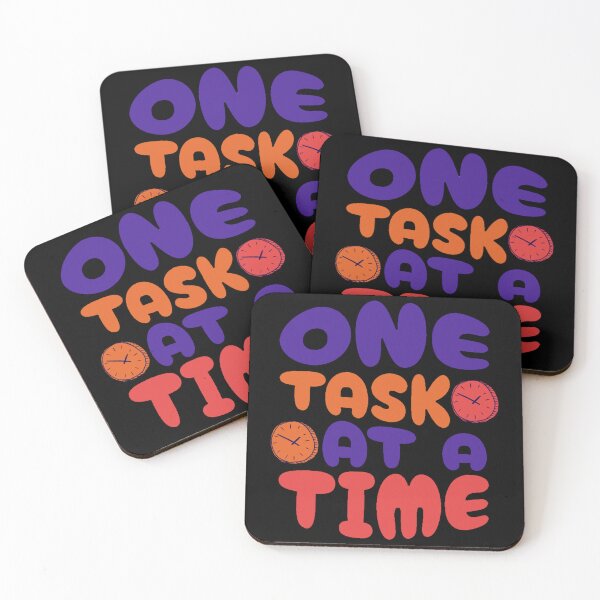 Item preview, One task at a time designed and sold by TexturaMint.