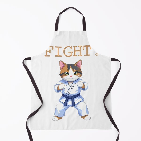 Item preview, Street Fighter Kitty: Laban! Calico Karate Master designed and sold by Paws & Pixels by Waters Chie.