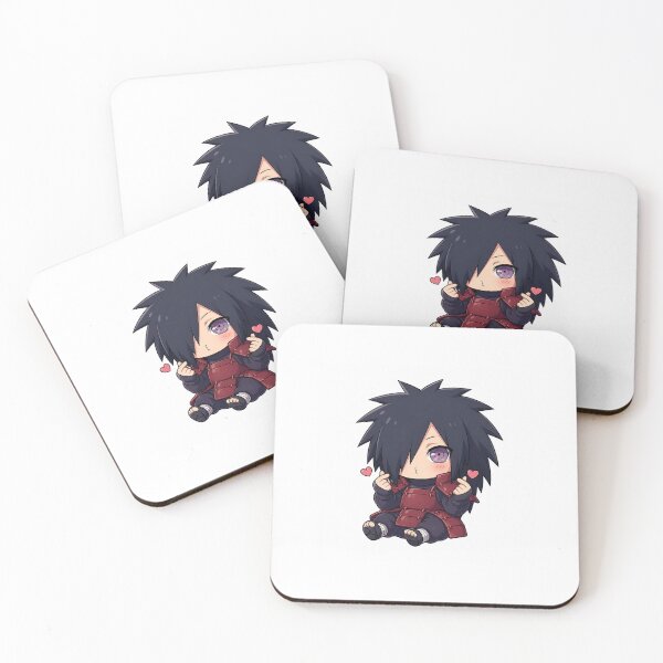 Item preview, “Madara Uchiha Cute Chibi – Silent Power Anime Mood” designed and sold by ZenOtaku Lab.