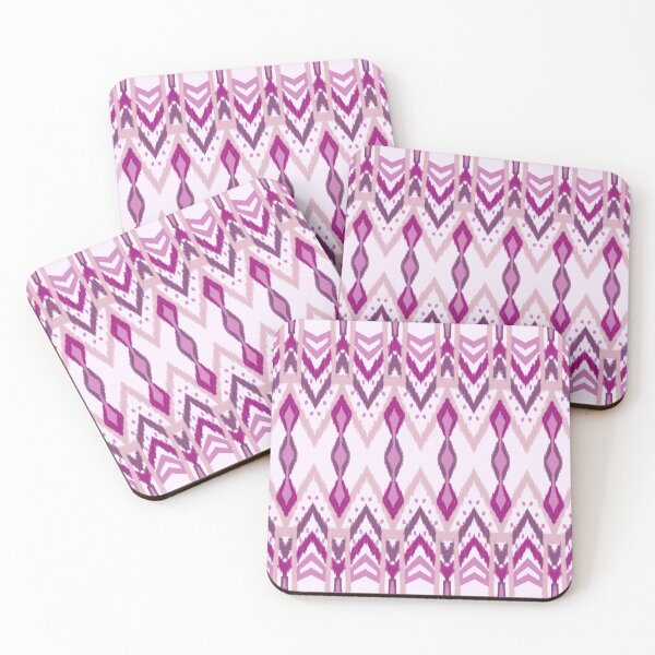 Item preview, Pink Diamond Ikat seamless pattern  designed and sold by Bloomiastudio.