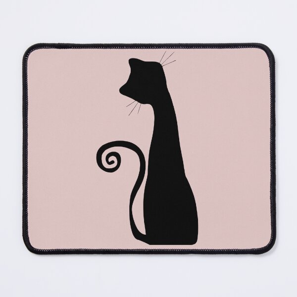 Item preview, Black cat sitting with its back turned designed and sold by Art70shop.
