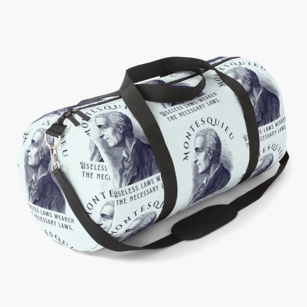 Item preview, Montesquieu quote: Useless laws weaken the necessary laws. designed and sold by artbleed.