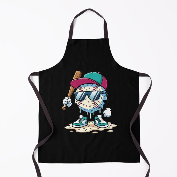 Item preview, Cool Melting Baseball Iced Sports Cartoon Design designed and sold by OlyvieArt.