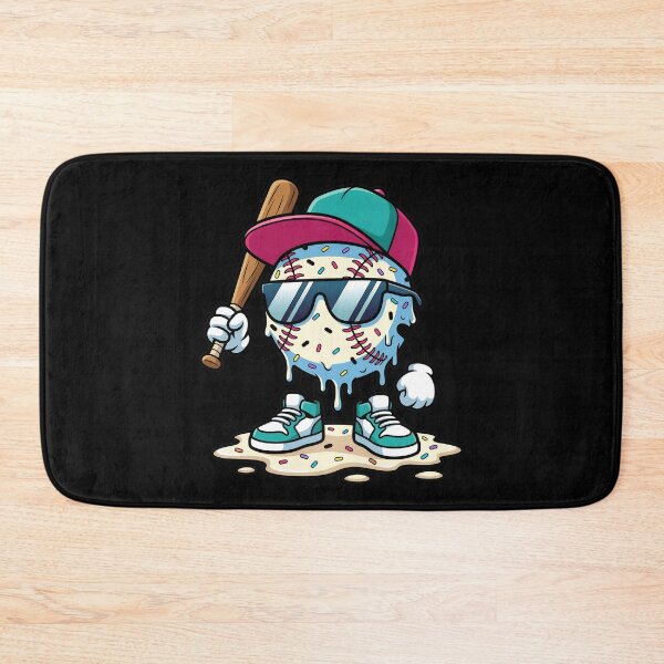 Item preview, Cool Melting Baseball Iced Sports Cartoon Design designed and sold by OlyvieArt.