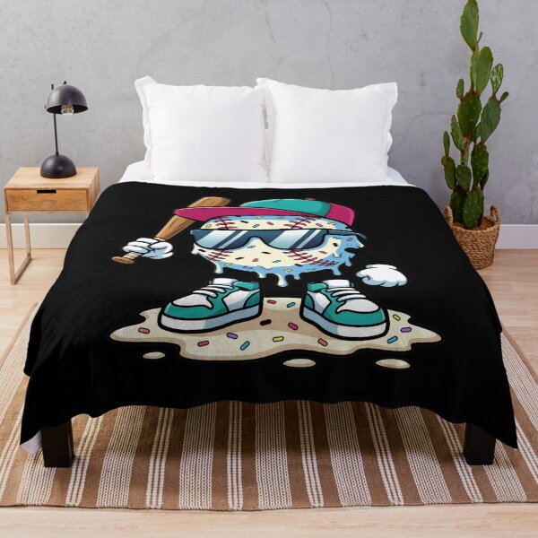 Item preview, Cool Melting Baseball Iced Sports Cartoon Design designed and sold by OlyvieArt.