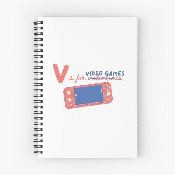Item preview, V is for Video Games Not Valentines designed and sold by heyhuecreatives.
