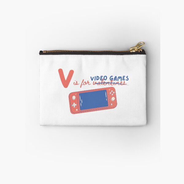 Item preview, V is for Video Games Not Valentines designed and sold by heyhuecreatives.