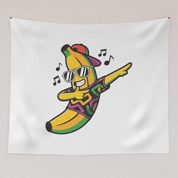 Item preview, Dabbing Banana Dancing Cool Fruit Music Tee designed and sold by OlyvieArt.