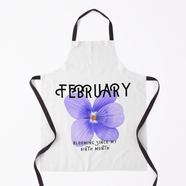 Item preview, Aesthetic February Violet: Blooming Since My Birth Month Floral Art designed and sold by Boundary100.