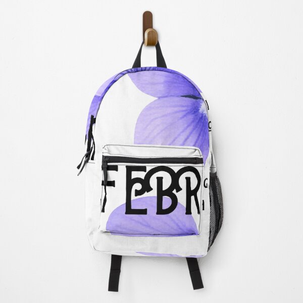 Item preview, Aesthetic February Violet: Blooming Since My Birth Month Floral Art designed and sold by Boundary100.