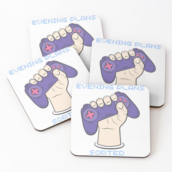 Item preview, Evening Plans Sorted Funny Video Gaming Design designed and sold by heyhuecreatives.