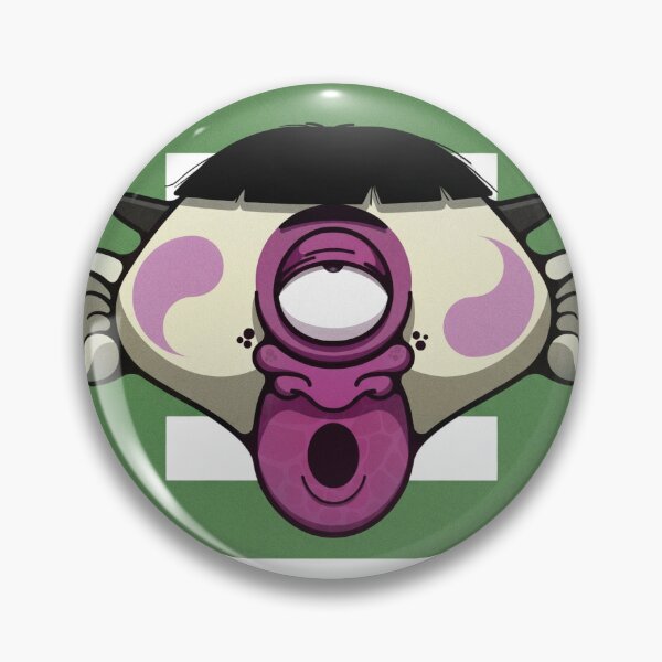 Item preview, Grimace Yokai - Purple Street Spirit with Sharp Fangs & Glowing Eyes designed and sold by ropexxx.