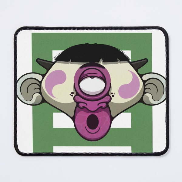 Item preview, Grimace Yokai - Purple Street Spirit with Sharp Fangs & Glowing Eyes designed and sold by ropexxx.