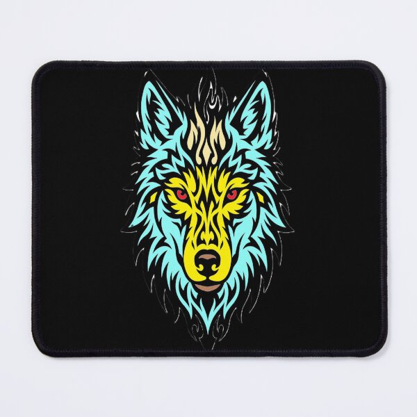 Item preview, Symmetric Tribal Wolf designed and sold by GG-Graphics.