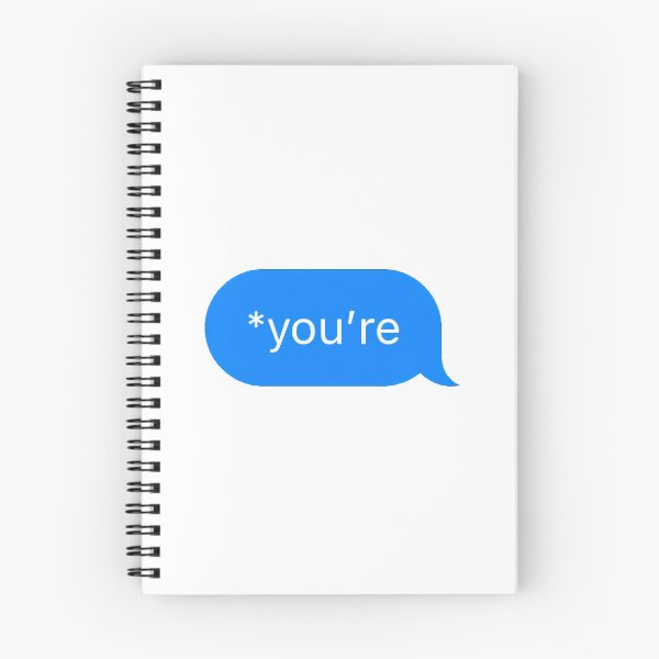 Item preview, "*you're" Text Message designed and sold by PrettiPrintts.