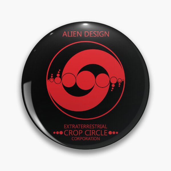 Item preview, Extraterrestrial Crop Circle Corporation Alien Design 121 designed and sold by MagicEyesOnly.