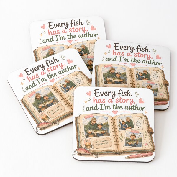 Item preview, Every Fish Has A Story Mum designed and sold by Podartfulpress.