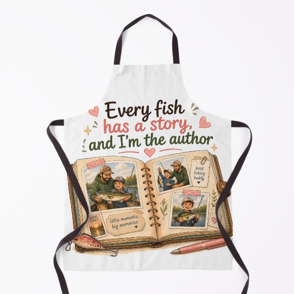 Item preview, Every Fish Has A Story Mum designed and sold by Podartfulpress.