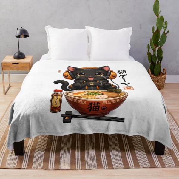 Artikelvorschau, Kawaii Gaming Japanische Katze entworfen und verkauft von zoes-ink.