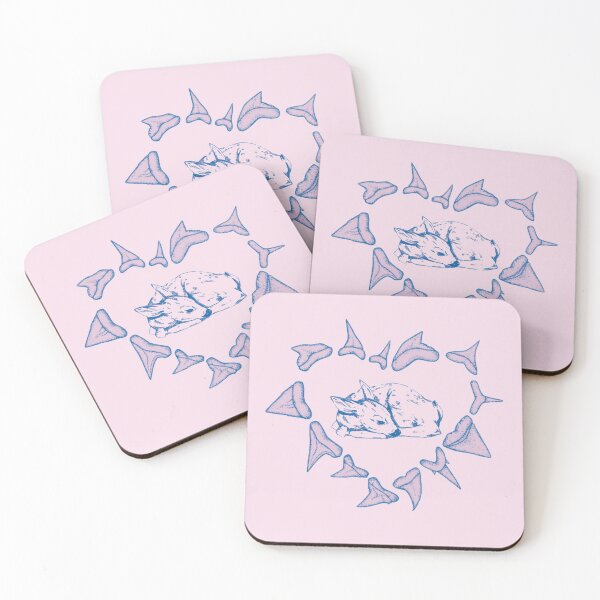Item preview, Park The Shark & Baby Deer - Lavender designed and sold by coffee with ice.