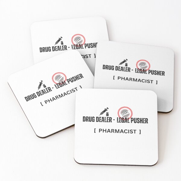 Item preview, Drug Dealer Legal Pusher Pharmacist T-Shirt | Funny Pharmacy Humor Tee designed and sold by OffScripted.