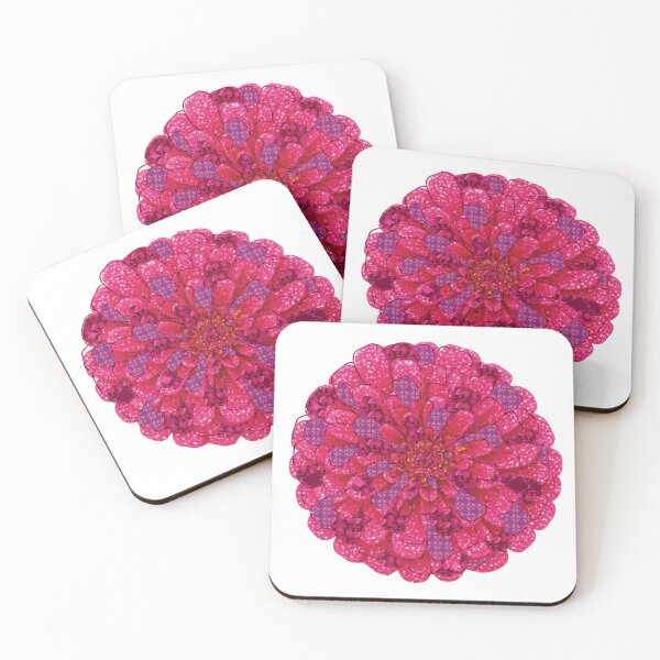 Item preview, Zinnia Flower designed and sold by Belly Button Joe .