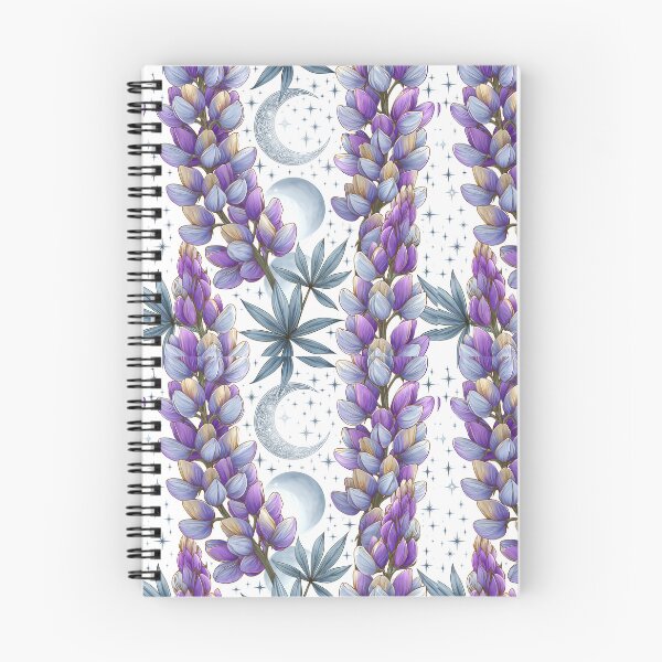 Item preview, Lupine in Garden – Cottagecore Botanical Wildflower Aesthetic Tee designed and sold by Anastasiia Yurevych.