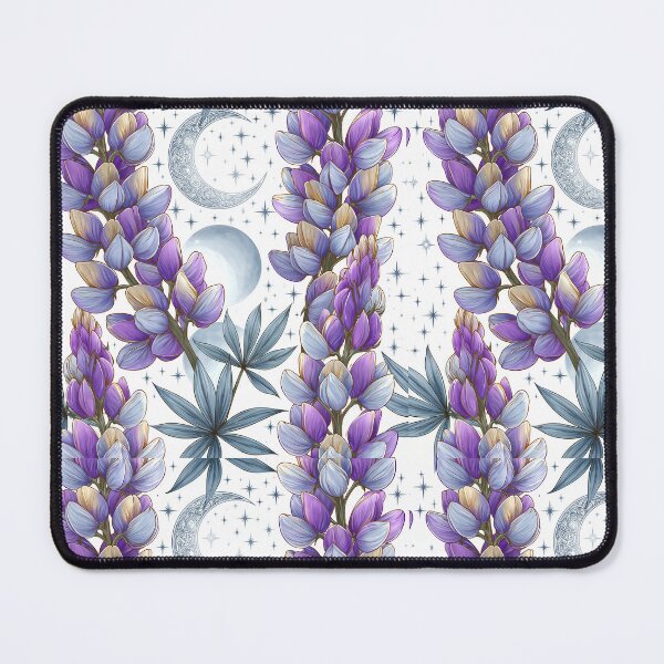 Item preview, Lupine in Garden – Cottagecore Botanical Wildflower Aesthetic Tee designed and sold by Anastasiia Yurevych.