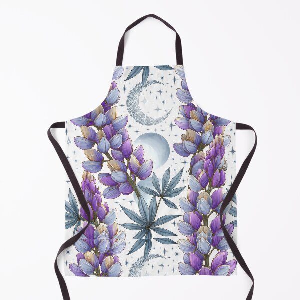 Item preview, Lupine in Garden – Cottagecore Botanical Wildflower Aesthetic Tee designed and sold by Anastasiia Yurevych.