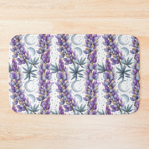 Item preview, Lupine in Garden – Cottagecore Botanical Wildflower Aesthetic Tee designed and sold by Anastasiia Yurevych.