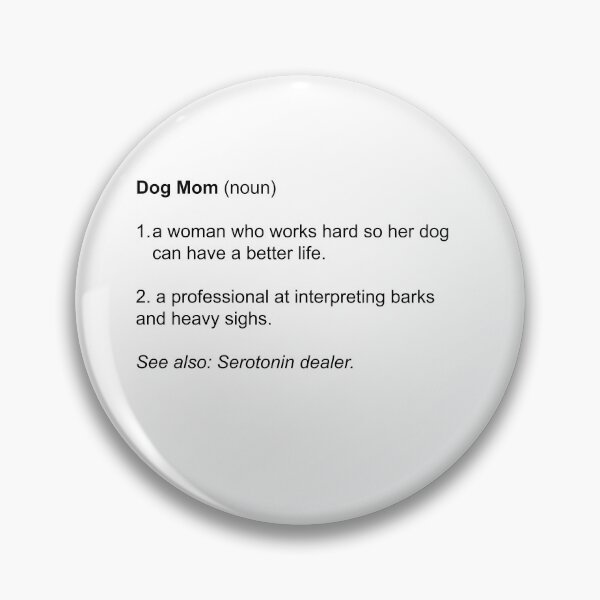 Item preview, Dog Mom Definition - Modern Dictionary Typography designed and sold by Breed And Build.